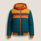 Veste d'Hiver Matelassée Style Rétro à Capuche Femme SELECTO CANCUN