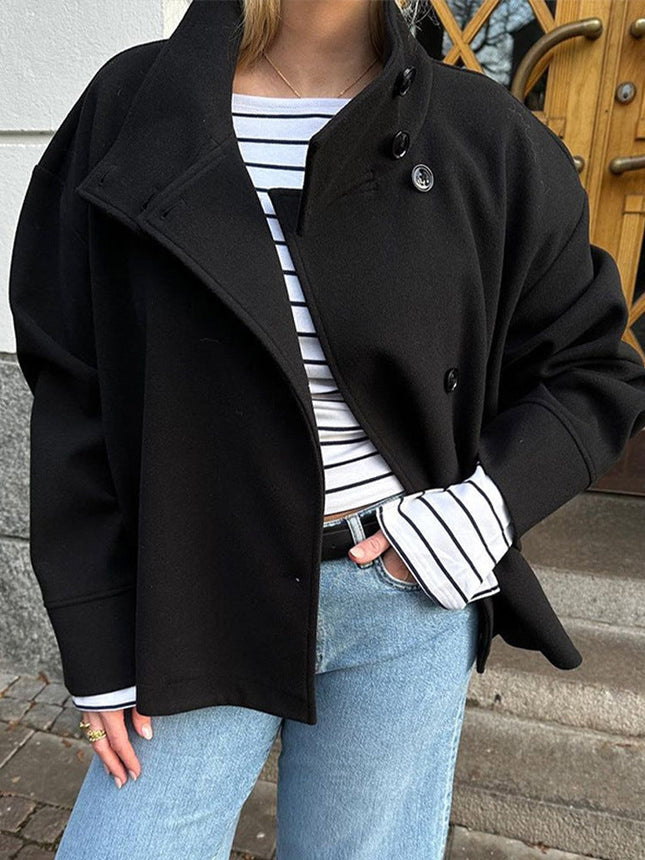 Chaqueta Corta Elegante de Doble Botonadura Mujer SELECTO CANCUN