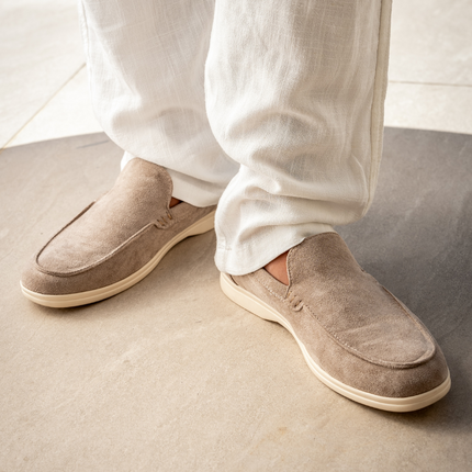 Mocasines de ante estilo Old Money SELECTO CANCUN – Confort artesanal y acabado de lujo — 13