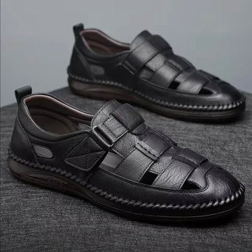 Par de sandalias para hombre SELECTO Riviera color negro