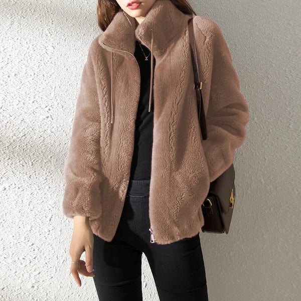 Chaqueta de Invierno Cálida Forrada de Forro Polar para Mujer SELECTO CANCUN