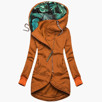 Chaqueta de Invierno con Capucha y Cierre Asimétrico para Mujer SELECTO CANCUN — 6