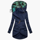 Chaqueta de Invierno con Capucha y Cierre Asimétrico para Mujer SELECTO CANCUN