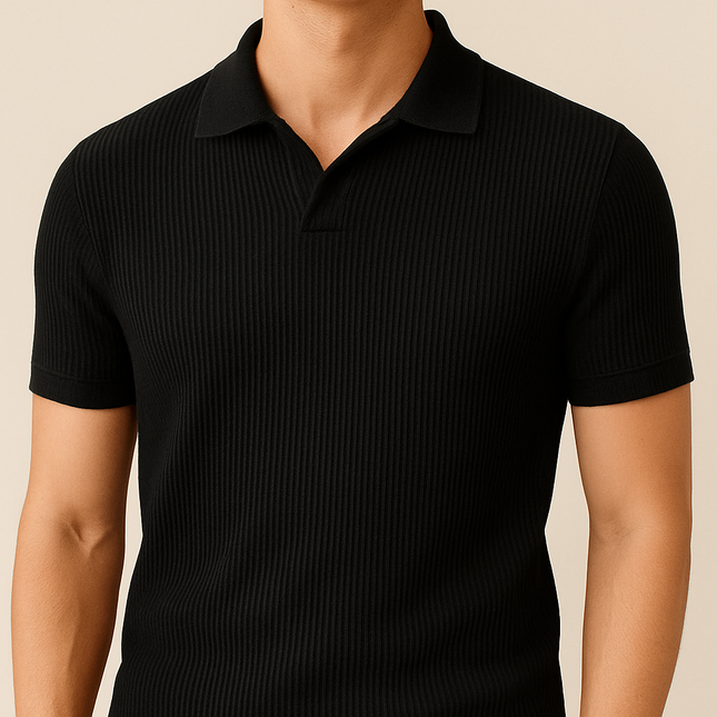 Polo en Maille Coupe Ajustée Slim Fit Homme SELECTO CANCUN