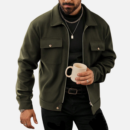 Chamarra acolchada de cuello alto para hombre SELECTO Cumbre — 4