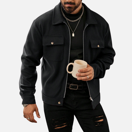 Chamarra acolchada de cuello alto para hombre SELECTO Cumbre — 1