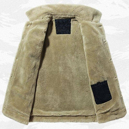 Chamarra de mezclilla con forro para hombre SELECTO Denim Norte — 4