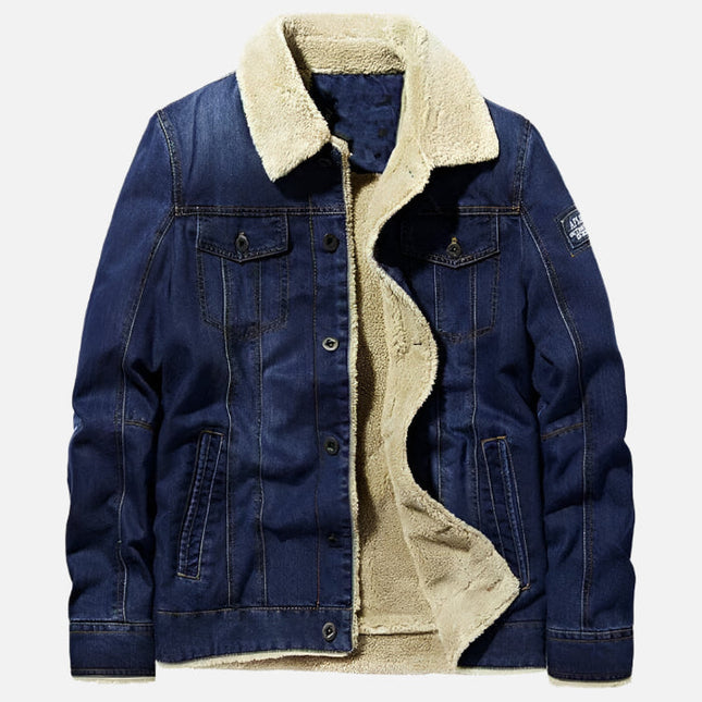 Chamarra de mezclilla con forro para hombre SELECTO Denim Norte