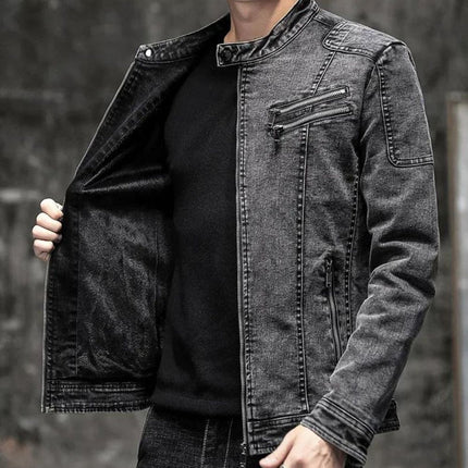 Chamarra de mezclilla para hombre SELECTO Denim Urbano — 3