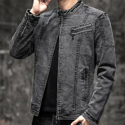 Chamarra de mezclilla para hombre SELECTO Denim Urbano — 5