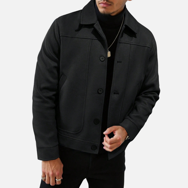 Chamarra con botones para hombre SELECTO Fravick