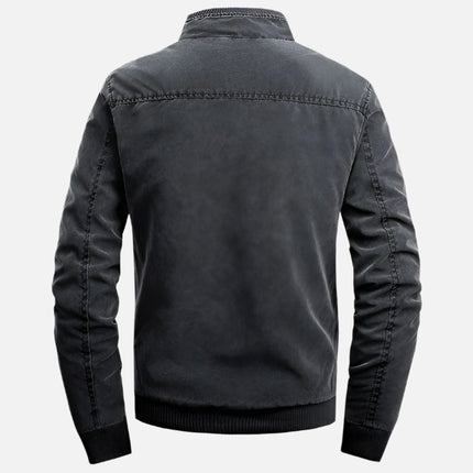 Chamarra casual con cierre para hombre SELECTO Urban Zip — 5