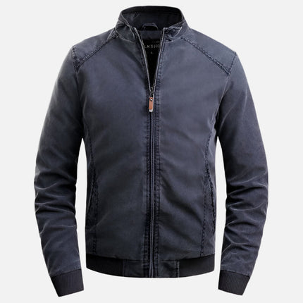 Chamarra casual con cierre para hombre SELECTO Urban Zip — 2