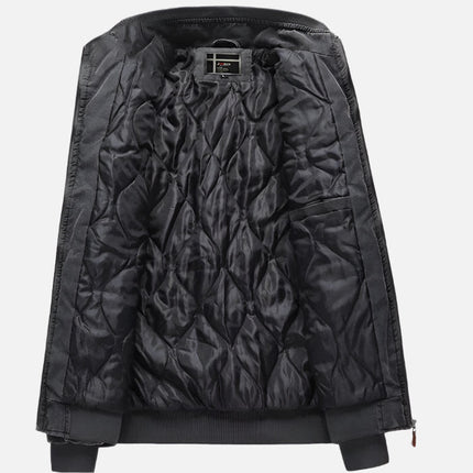 Chamarra casual con cierre para hombre SELECTO Urban Zip — 6