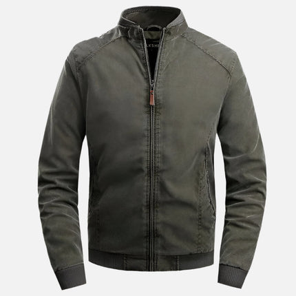 Chamarra casual con cierre para hombre SELECTO Urban Zip — 3