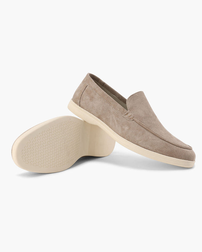 Mocasines de ante estilo Old Money SELECTO CANCUN – Confort artesanal y acabado de lujo