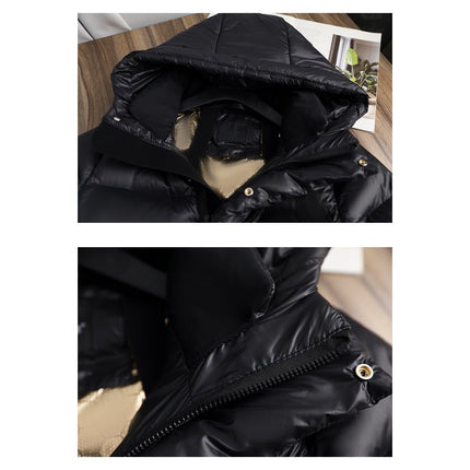 Plumón largo con capucha para mujer SELECTO CANCUN - Corte elegante y calor invernal — 10