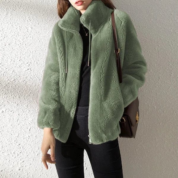 Chaqueta de Invierno Cálida Forrada de Forro Polar para Mujer SELECTO CANCUN
