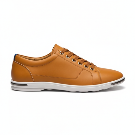 Zapatillas de Cuero Auténtico SELECTO CANCUN Grayson – Amortiguación Ergonómica y Sujeción — 1
