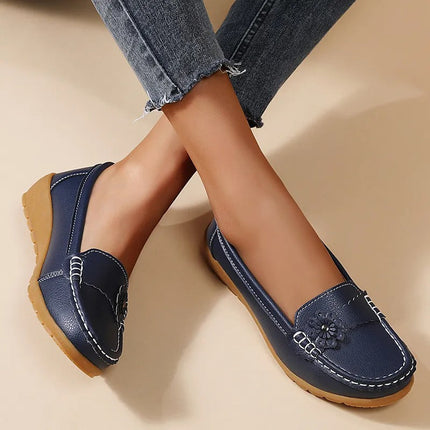 Zapatos Cómodos de Cuero Suave SELECTO CANCUN Lena – Suela Antigolpes Soft — 5