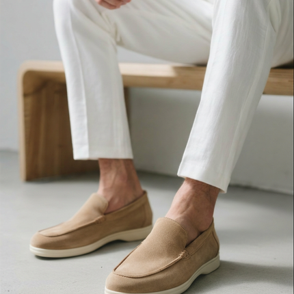 Mocasines de ante estilo Old Money SELECTO CANCUN – Confort artesanal y acabado de lujo — 27