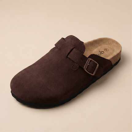 Sabots Anatomiques en Daim SELECTO CANCUN Qomfort – Semelle Liège & Confort Naturel — 6