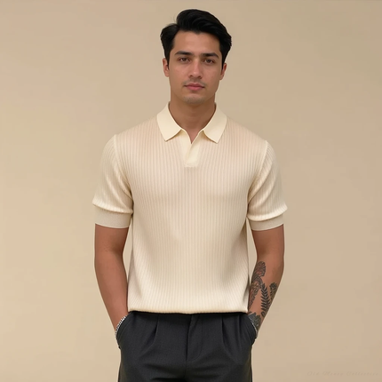 Camiseta ligera de seda y punto aireado para hombre SELECTO CANCUN Portofino — 4