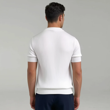 Camiseta ligera de seda y punto aireado para hombre SELECTO CANCUN Portofino — 3