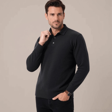 Chaleco Cárdigan Prémium de Cachemira para Hombre SELECTO CANCUN — 1