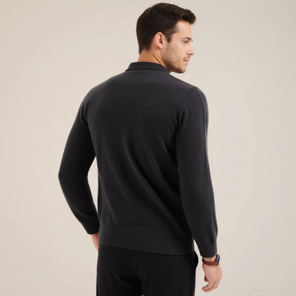 Chaleco Cárdigan Prémium de Cachemira para Hombre SELECTO CANCUN — 3