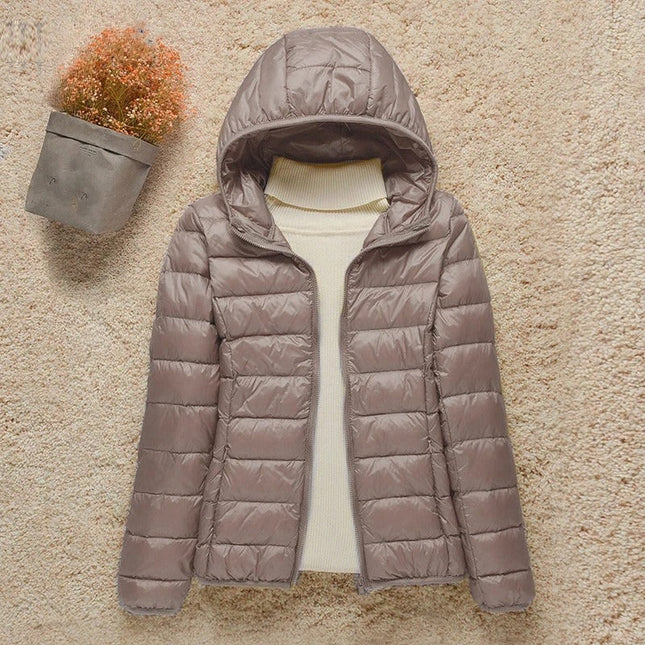 Plumón de Invierno Plegable Ultraligero Mujer SELECTO CANCUN